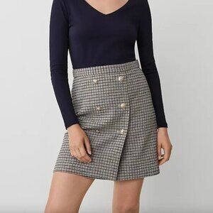 Ann Taylor Houndstooth Skirt (Only)